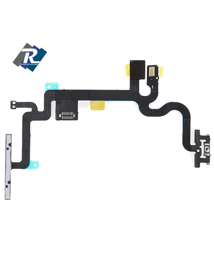 FLEX FLAT TASTO ACCENSIONE PULSANTE ON OFF VOLUME + FLASH APPLE iPhone 7
