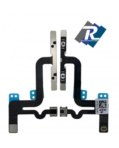 FLEX FLAT TASTI LATERALI VOLUME SWITCH MUTE VIBRAZIONE SILENZIOSO IPHONE 6S PLUS