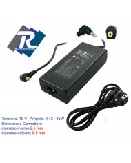 Alimentatore caricabatt Toshiba Satellite Pro A200 A300 L300 L450 L500 
