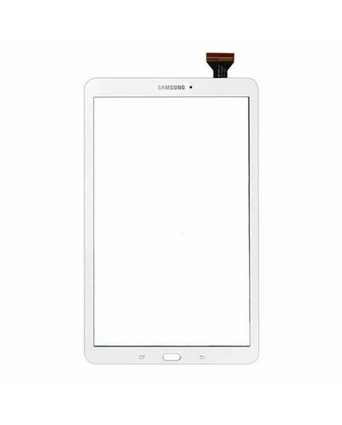 TOUCH SCREEN VETRO SAMSUNG GALAXY Tab E SM-T560 T561 9.6 BIANCO CON BIADESIVO