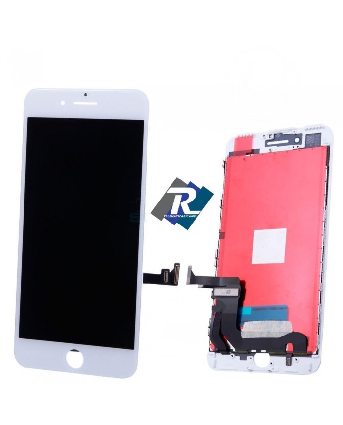 Display LCD Retina HD ORIGINALE Touch Screen Vetro Schermo Apple iPhone 7 Plus 5.5 Bianco