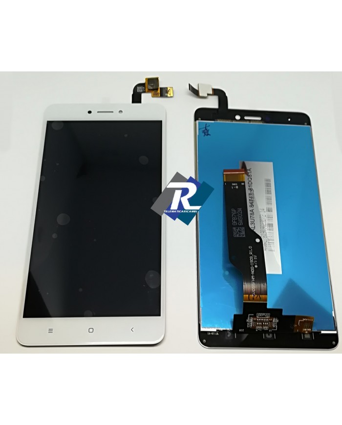 TOUCH SCREEN VETRO LCD DISPLAY PER XIAOMI REDMI NOTE 4 4X Global Bianco