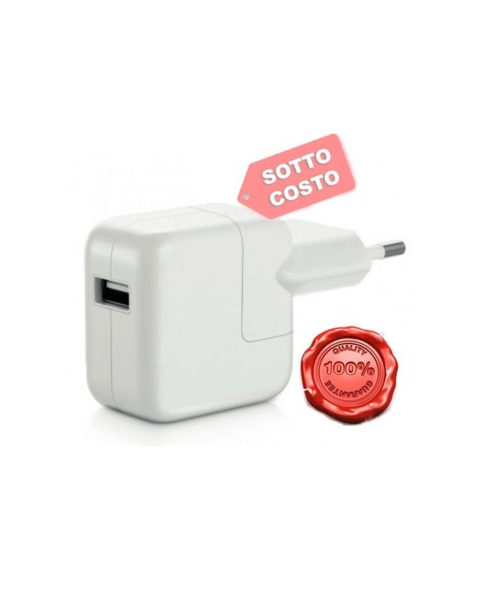 Caricabatteria Alimentatore per Apple ipad 5 Air 2 iPad 4 3 2 Mini 12W 12 watt