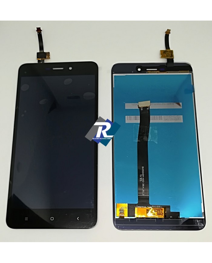 TOUCH SCREEN VETRO LCD DISPLAY PER XIAOMI REDMI 4A NERO