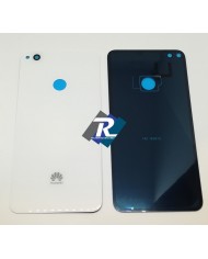 COPRI BATTERIA SCOCCA POSTERIORE VETRO Huawei P8 Lite 2017 PRA-LA1 - LX1 - LX3 Bianco
