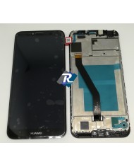 TOUCH SCREEN LCD DISPLAY Huawei Y6 2018 ATU-L21 Nero + Frame