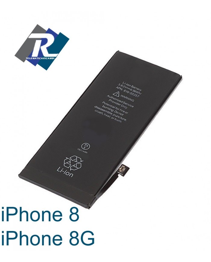 Batteria Compatibile per Apple iPhone 8 - 8G 1821 mAh sostituisce originale