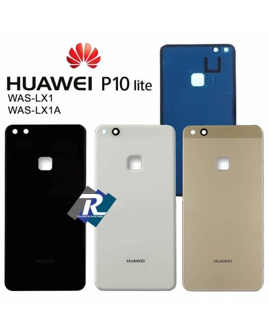 COPRI BATTERIA SCOCCA POSTERIORE VETRO Huawei P10 Lite WAS-LX1 - WAS-LX1A BIANCO