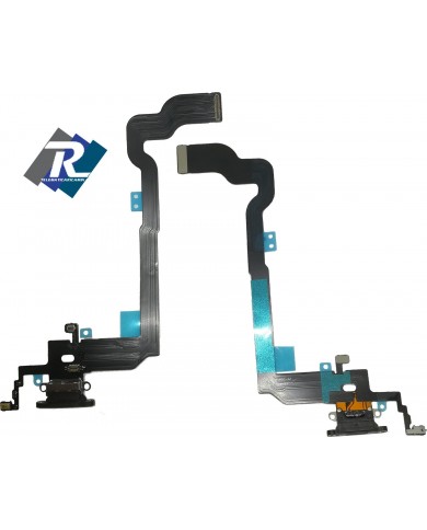 Flex Flat Dock Connettore Ricarica Microfono Dati Antenna iPhone X Nero
