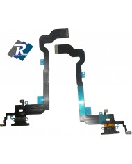 Flex Flat Dock Connettore Ricarica Microfono Dati Antenna iPhone X Nero