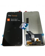 TOUCH SCREEN VETRO LCD DISPLAY per XIAOMI Redmi NOTE 7 - 7 PRO M1901F7 Nero