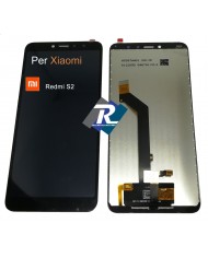 TOUCH SCREEN VETRO LCD DISPLAY PER XIAOMI REDMI S2 NERO M1803E6G No Frame
