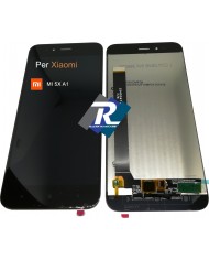 TOUCH SCREEN VETRO LCD DISPLAY PER XIAOMI MI 5X A1 MI5X MIA1 MDG2 NERO NO FRAME