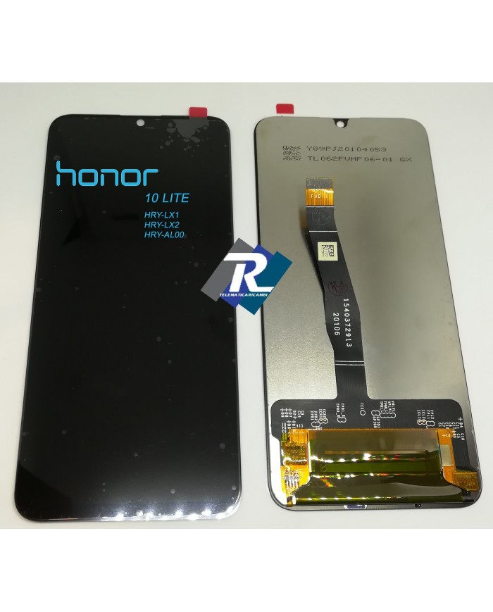 TOUCH LCD DISPLAY PER HUAWEI HONOR 10 LITE HRY-LX1 HRY-LX2 HRY-AL00 NERO