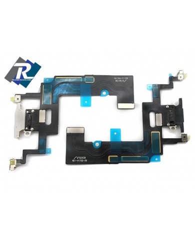 Flex Flat Dock Connettore Ricarica Microfono Dati iPhone XR Bianco