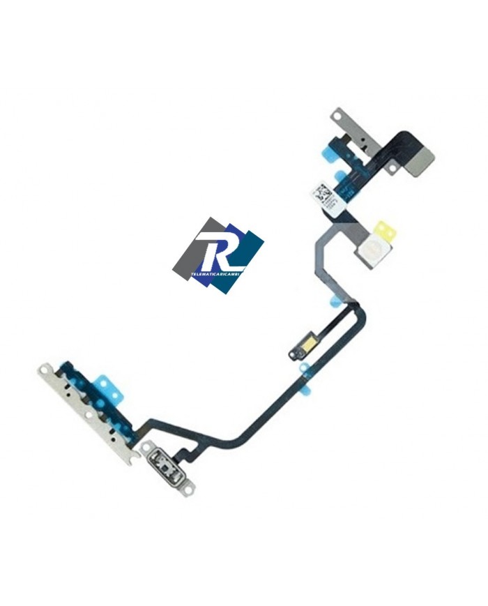 FLEX FLAT TASTO ACCENSIONE PULSANTE ON OFF VOLUME FLASH Apple iPhone XR