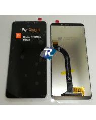 TOUCH SCREEN VETRO LCD DISPLAY PER XIAOMI REDMI 5 MDG1 NERO