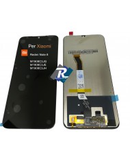 TOUCH SCREEN LCD DISPLAY XIAOMI REDMI NOTE 8 M1908C3JG M1908C3JE M1908C3JH NERO