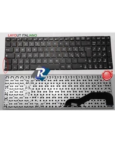 TASTIERA ASUS X540 X540L X540LA X540LJ X540SA X540SC X540YA Italiana nera