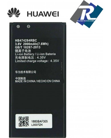 BATTERIA HUAWEI HB474284RBC per Y635 Y560 Y625 Y550 G521 G620 Sost. Originale