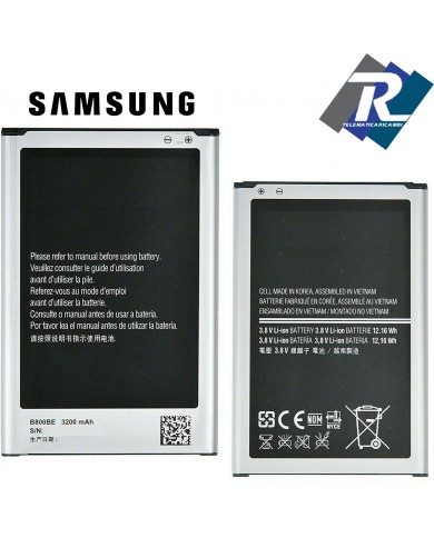 BATTERIA SAMSUNG B800BE PER GALAXY NOTE 3 N9000 N9005 3200 mAh sostituisce ORIGINALE