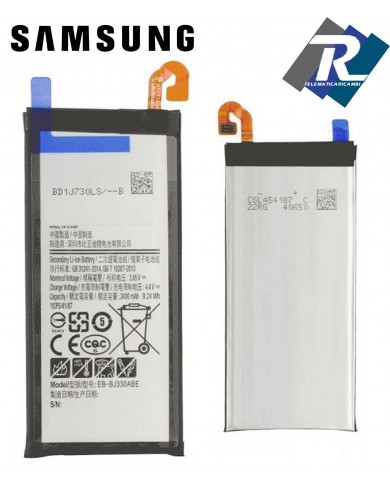 BATTERIA SAMSUNG EB-BJ330ABE Galaxy J3 2017 J330F Sostituisce Originale