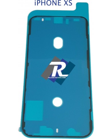 BIADESIVO GUARNIZIONE ANTI INFILTRAZIONE FISSAGGIO LCD DISPLAY APPLE IPHONE XS