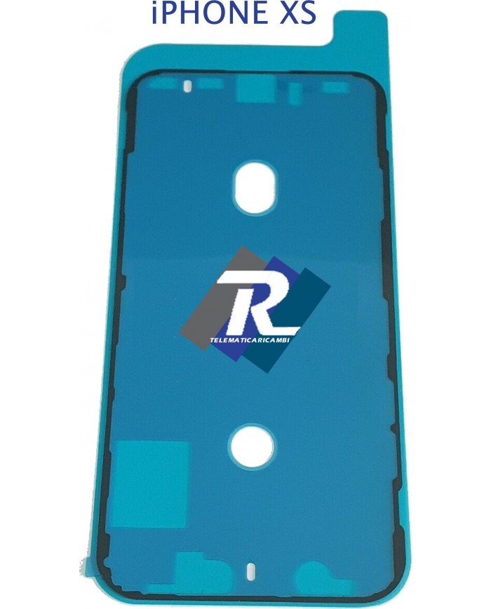 BIADESIVO GUARNIZIONE ANTI INFILTRAZIONE FISSAGGIO LCD DISPLAY APPLE IPHONE XS