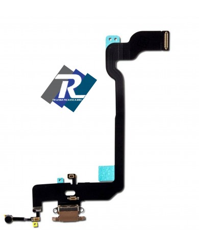 CONNETTORE RICARICA APPLE IPHONE XS A1920 A2097 A2098 A2100 DOCK CARICA ORO GOLD