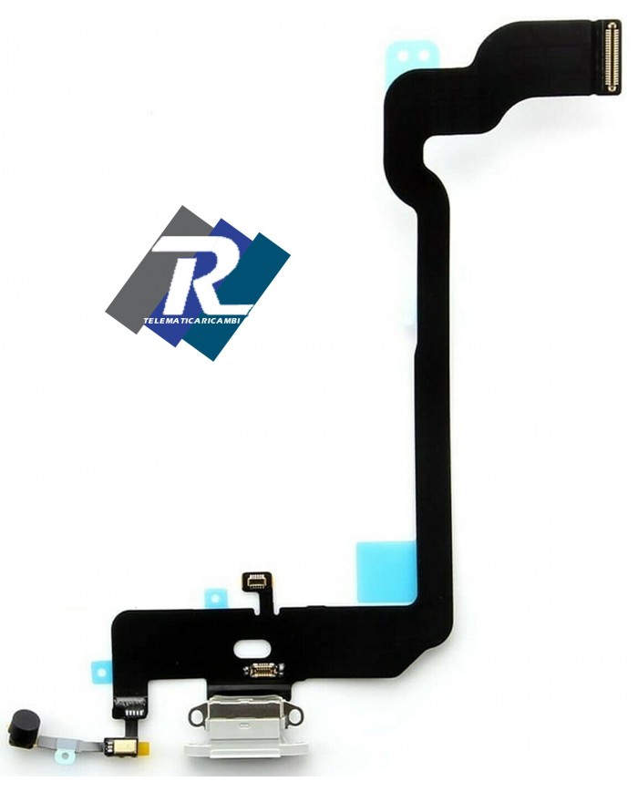 CONNETTORE RICARICA APPLE IPHONE XS A1920 A2097 A2098 A2100 DOCK CARICA BIANCO