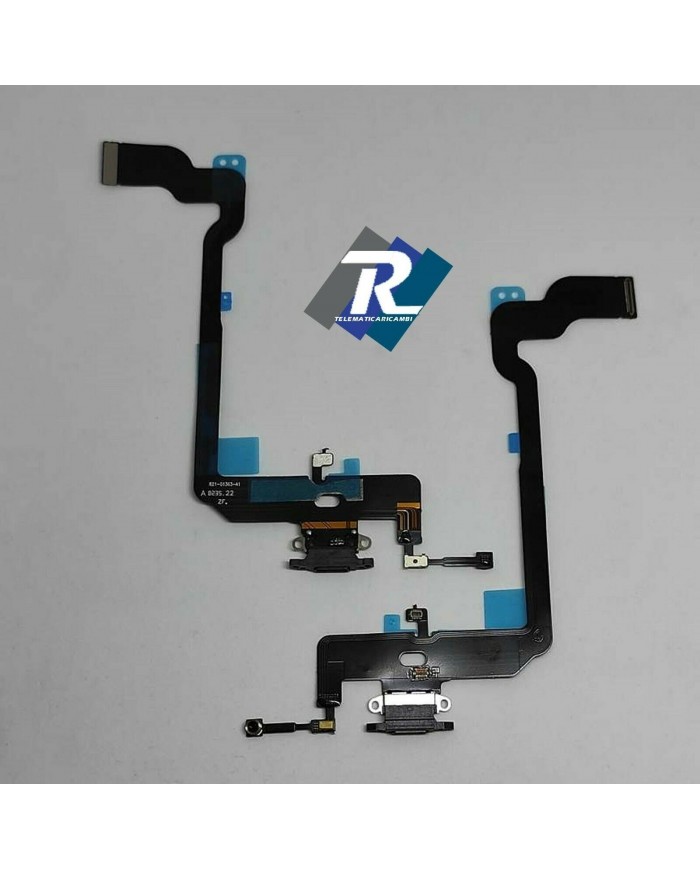 CONNETTORE RICARICA APPLE IPHONE XS A1920 A2097 A2098 A2100 DOCK CARICA NERO