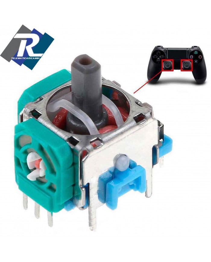 3D JOYSTICK AXIS MODULO SENSORE ANALOGICO RICAMBIO CONTROLLER PS4 PLAYSTATION 4