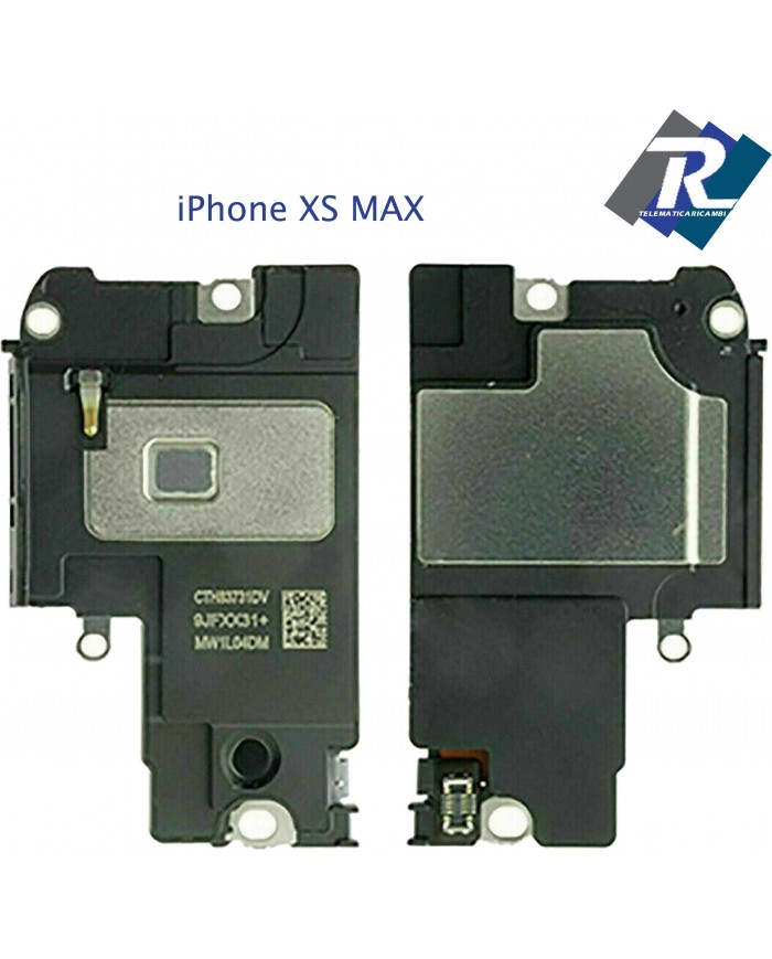 SUONERIA BUZZER APPLE IPHONE XS MAX CASSA ALTOPARLANTE SPEAKER VIVAVOCE AUDIO