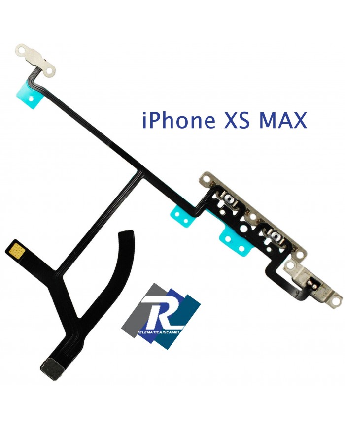 FLEX FLAT TASTI VOLUME APPLE IPHONE XS MAX TASTO SILENZIOSO MUTO VIBRAZIONE
