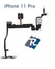 FLEX TASTO ON ACCENSIONE APPLE IPHONE 11 PRO FLASH MICROFONO A2160 A2217 A2215