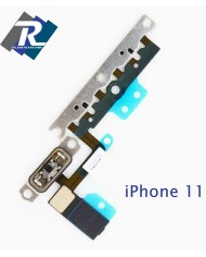 FLEX FLAT TASTI VOLUME APPLE IPHONE 11 SWITCH TASTO SILENZIOSO MUTO VIBRAZIONE