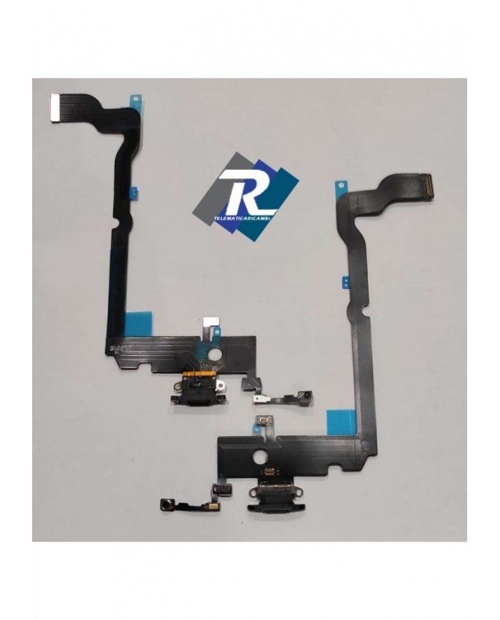 CONNETTORE RICARICA APPLE IPHONE XS MAX A1921 A2101 A2104 DOCK MICROFONO NERO