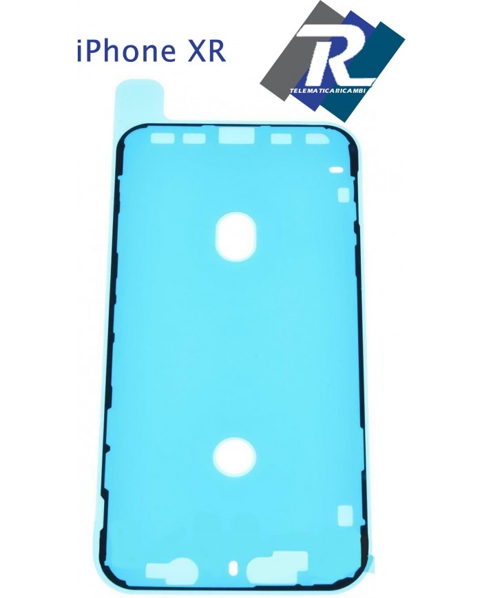 BIADESIVO GUARNIZIONE ANTI INFILTRAZIONE FISSAGGIO LCD DISPLAY APPLE IPHONE XR
