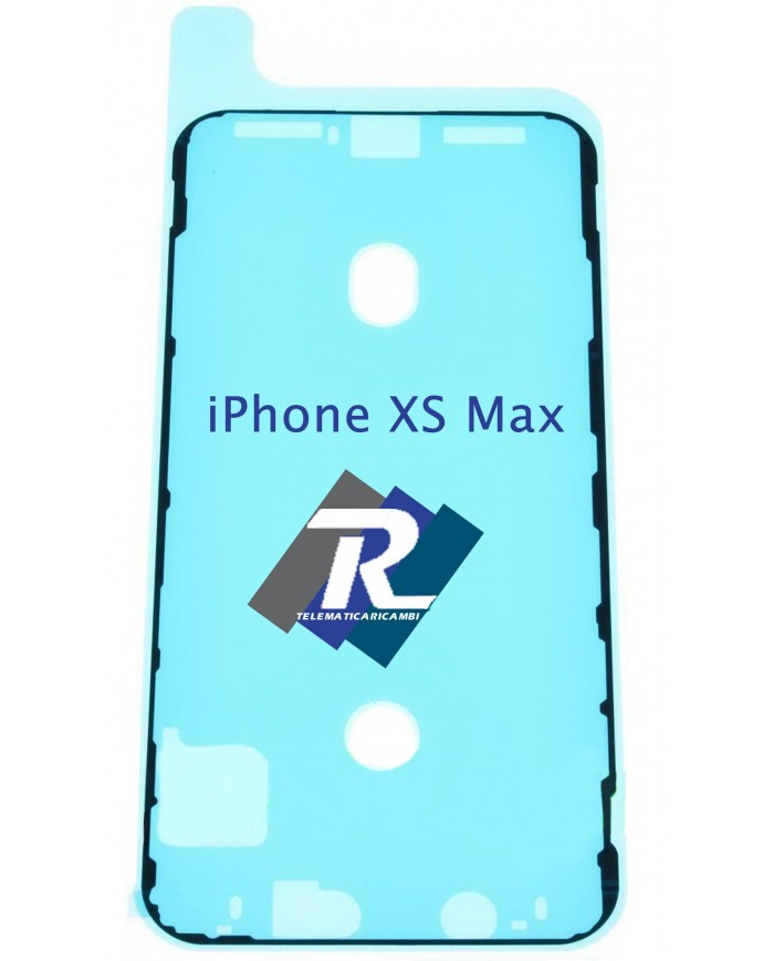 BIADESIVO GUARNIZIONE ANTI INFILTRAZIONE FISSAGGIO LCD DISPLAY IPHONE XS MAX