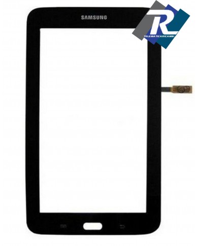 TOUCH SCREEN VETRO SAMSUNG GALAXY Tab 3 Lite T116 SM-T116 7.0 NERO BIADESIVO