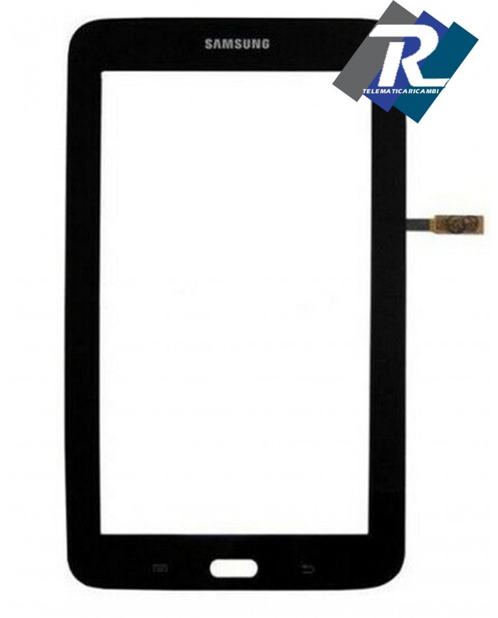 TOUCH SCREEN VETRO SAMSUNG GALAXY Tab 3 Lite T116 SM-T116 7.0 NERO BIADESIVO
