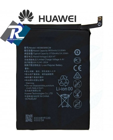 BATTERIA HUAWEI MATE 20 LITE - P10 PLUS HB386589ECW 3750 mAh