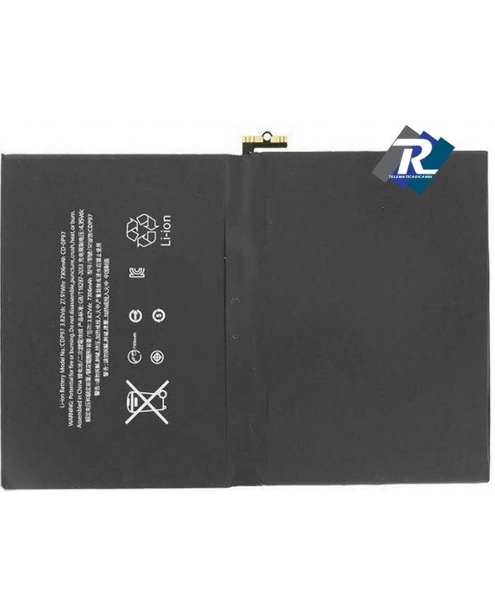 Batteria iPad Pro 9.7 A1673 A1674 A1675 7306 mAh Compatibile