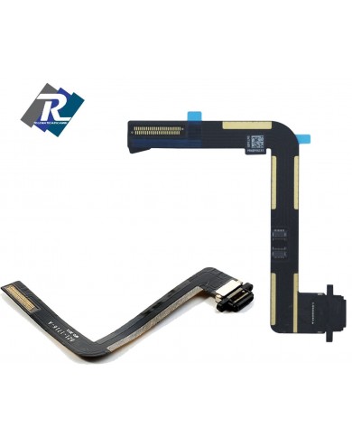 CONNETTORE DI RICARICA IPAD 6 2018 DOCK FLEX FLAT CARICA DATI A1893 A1954 NERO
