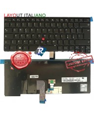 Tastiera italiana Lenovo ThinkPad T440 T440p T440s T450s L460 NERA