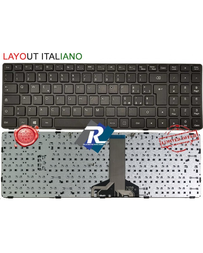 Tastiera italiana Lenovo IdeaPad 100-15IBD NERA
