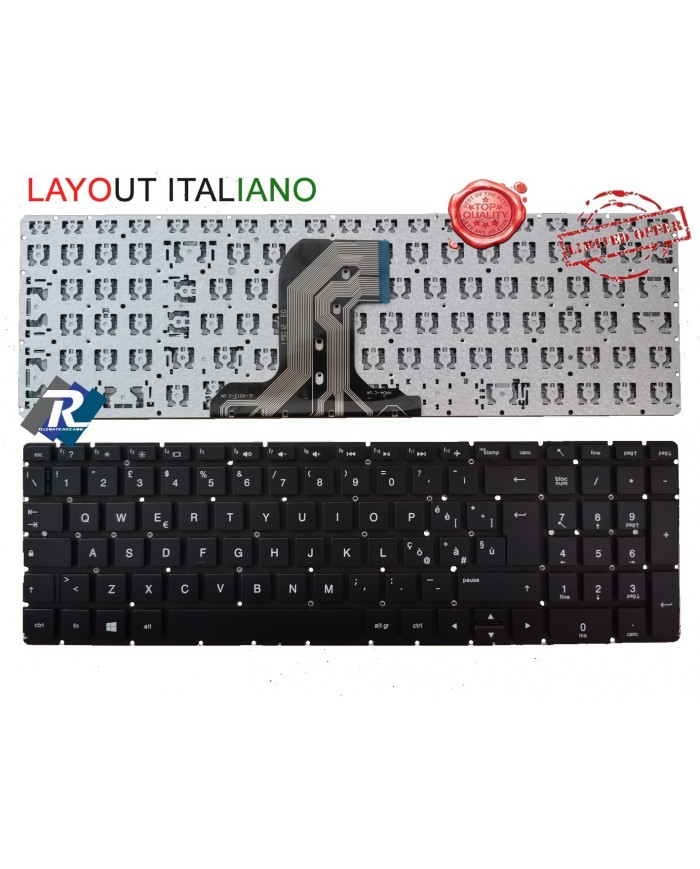 Tastiera Hp 250 G4 - 255 G4 - 256 G4 - 250 G5 - 255 G5 15-AC 15-AF 15-AY