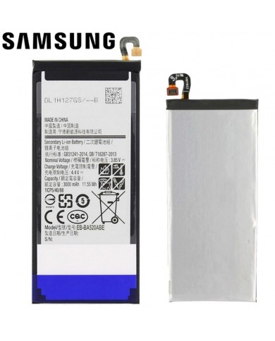 BATTERIA SAMSUNG EB-BA520ABE Galaxy A5 2017 A520F - J5 2017 J530 Sostituisce Originale