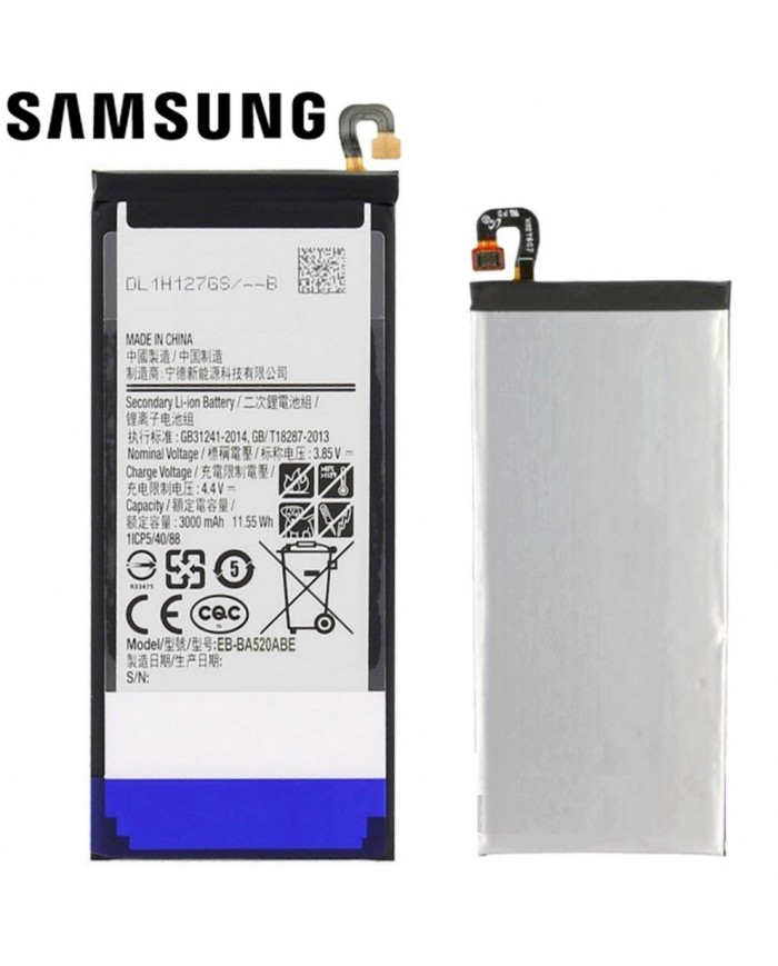 BATTERIA SAMSUNG EB-BA520ABE Galaxy A5 2017 A520F - J5 2017 J530 Sostituisce Originale