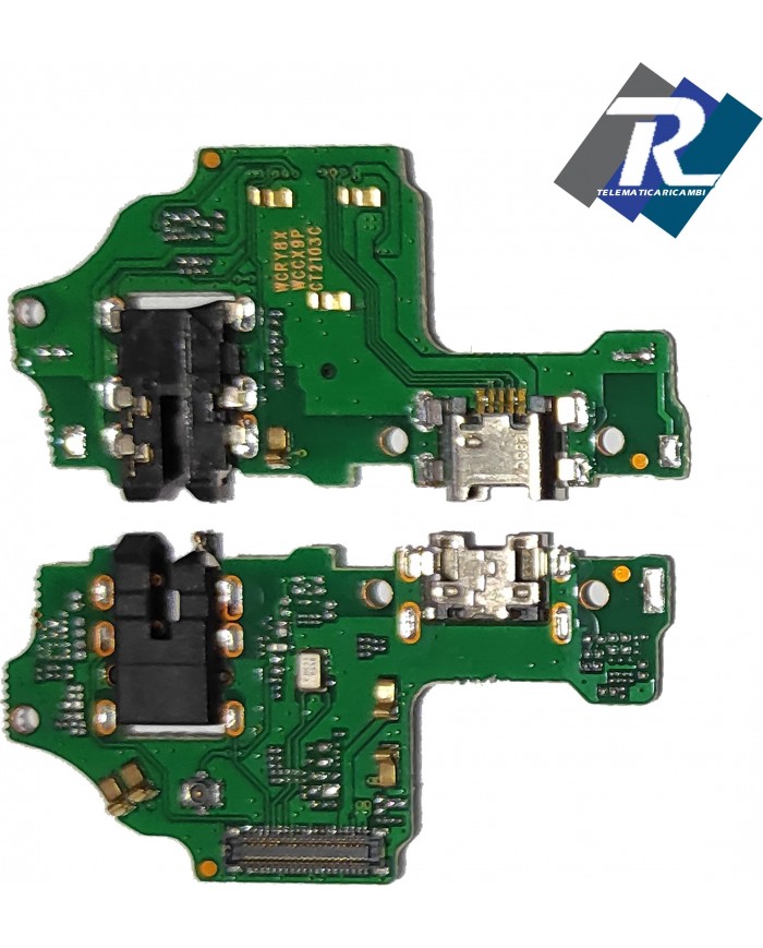 CONNETTORE DI RICARICA PER HUAWEI HONOR 8X + MICROFONO DOCK JACK CARICA